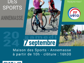 Venez rencontrer notre club cyclo au Forum des Sports !